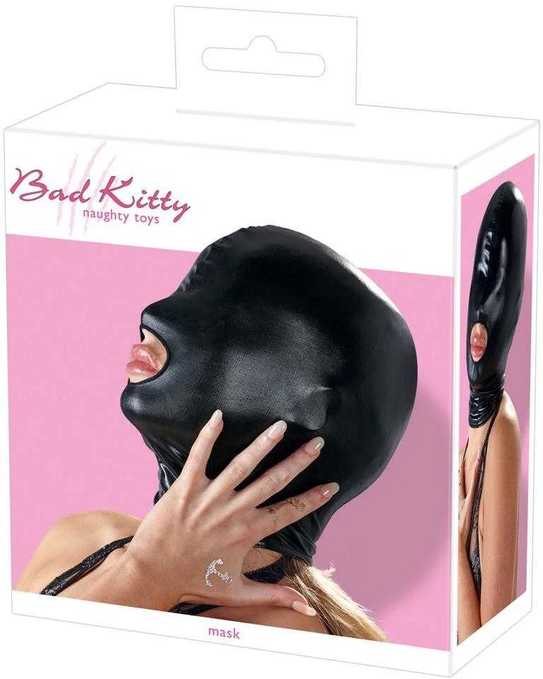 Bad Kitty Mask juodas
