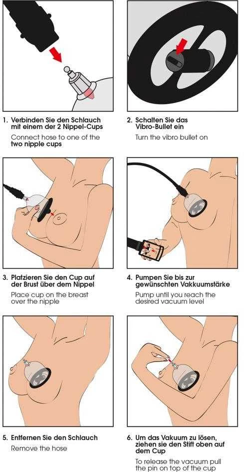 Bad Kitty Vibrating Nipple Cup vibruojanti
