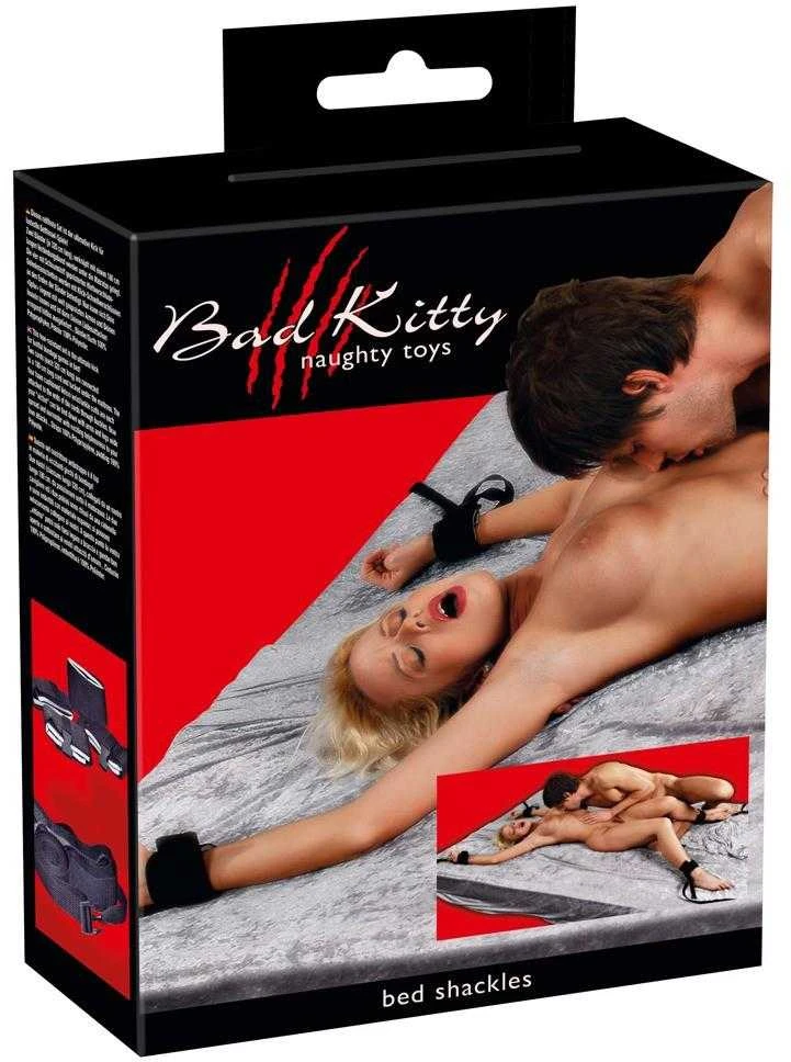 Bad Kitty tvirtinimo diržų rinkinys pakuotėje