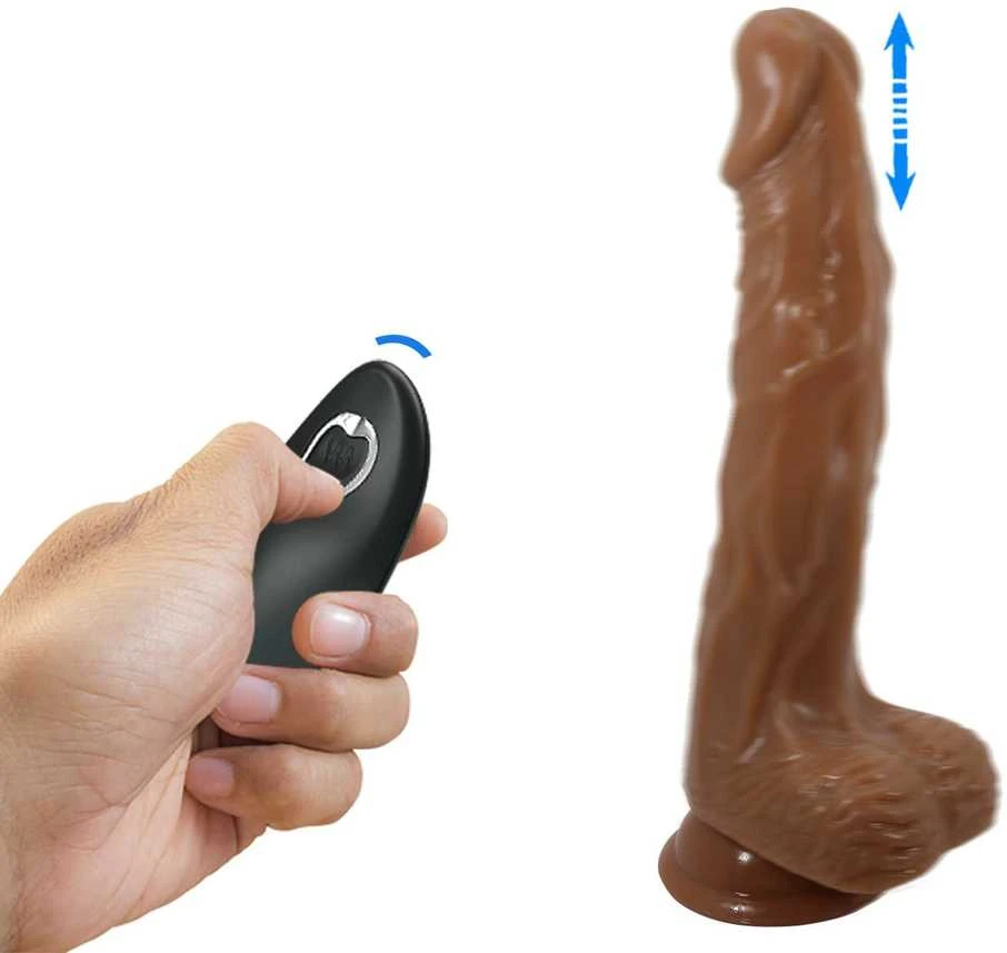 Baile Dildos BAILE - Bodach 7,8'', 7 vibracijos funkcijos 7 sukimo funkcijos Thrusting Belaidis nuotolinio valdymo pultas Siurbimo pagrindas