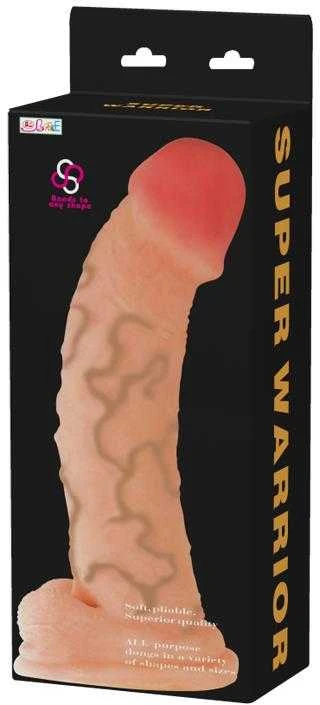 BAILE Dildo didelis varpos su sėklidės varpos realus 37