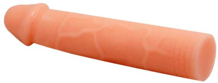 BAILE Dildo lankstus, lankstus, tikroviškos išvaizdos, 19 cm