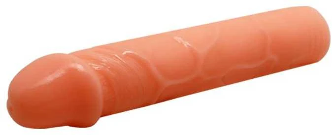 BAILE Dildo lankstus, lankstus, tikroviškos išvaizdos, 19 cm