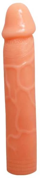 BAILE Dildo lankstus, lankstus, tikroviškos išvaizdos, 19 cm