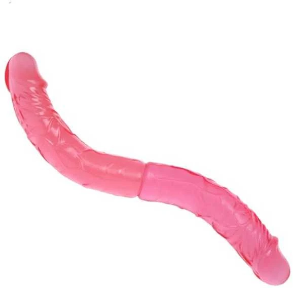 BAILE Dildo realistiškas lankstomas ilgas dvigubas 36cm