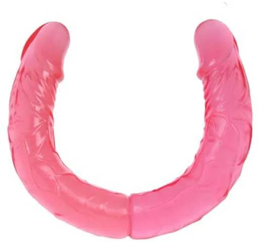 BAILE Dildo realistiškas lankstomas ilgas dvigubas 36cm