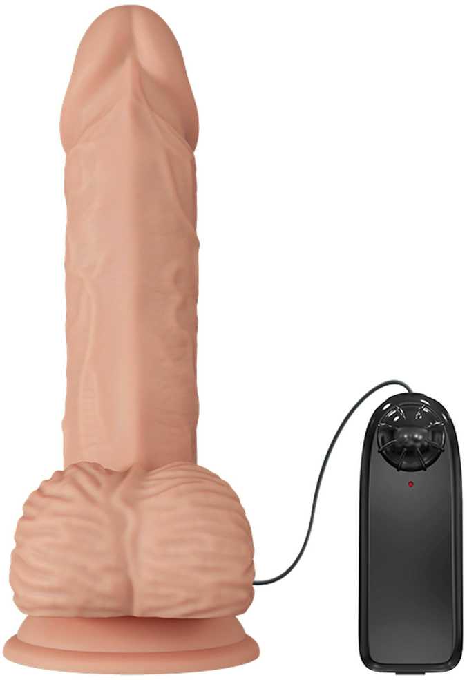 BAILE Dildo tikroviškas dirbtinis penis su vibracijomis