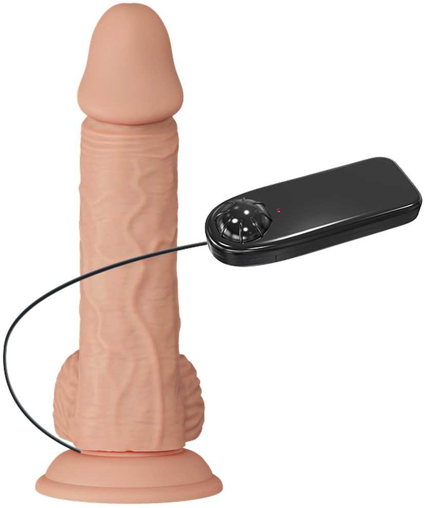 BAILE Dildo tikroviškas dirbtinis penis su vibracijomis