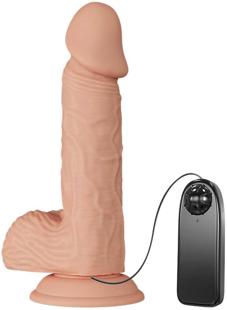 BAILE Dildo tikroviškas dirbtinis penis su vibracijomis