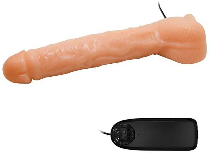 LYBAILE Top sex Toy Penis Dldo with Vibro 21 cm Flesh