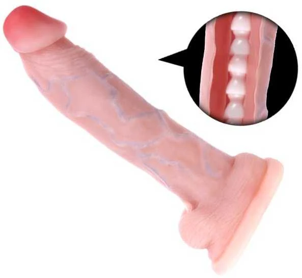 BAILE Didelis storas penis natūralus siurbtukas, dildo 34cm