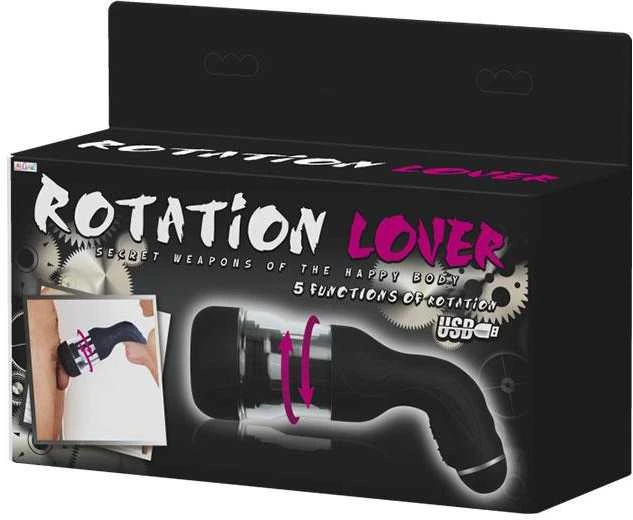 BAILE Duży masturbator automatinis sukamasis rotacyjny
