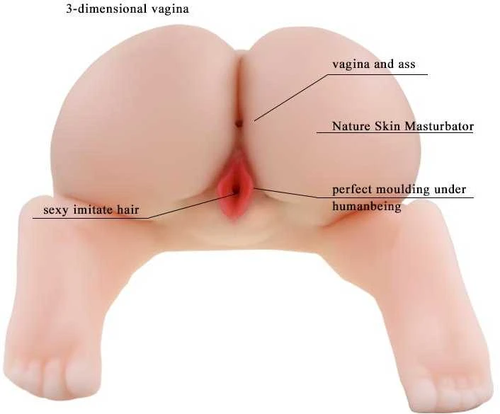 BAILE Big Realist Vibrating Masturbator Pussy Analinis
