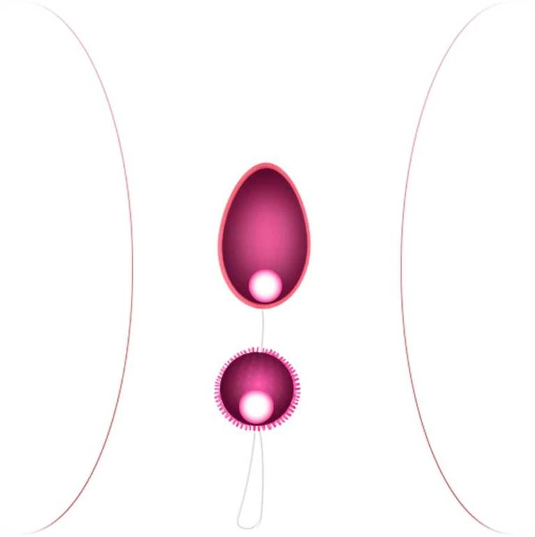 Baile Anal BAILE Geisha balls kegelio raumenų treniruotė dviguba analinė