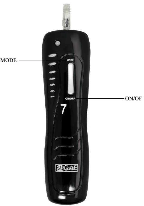 Pretty Love BAILE Minkštas tikroviškas dildo su vibracijomis 18,5 cm