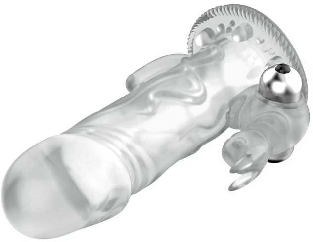 Crazy Bull BAILE Vibruojanti penio rankovė pailgina ir pastorina 12 cm