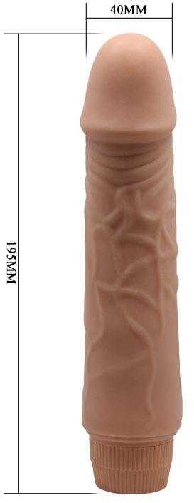 Baile Vibrators Baile vibratoriai BAILE - BARBARA REALISTINIS VIBRUOJAMASIS 20 CM