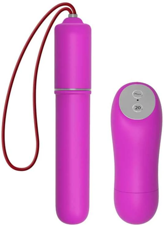 BAILE Bullet vibratorius 20 vibracijų, taškinė stimuliacija