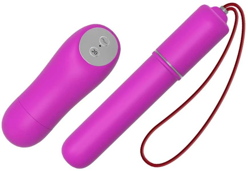 BAILE Bullet vibratorius 20 vibracijų, taškinė stimuliacija