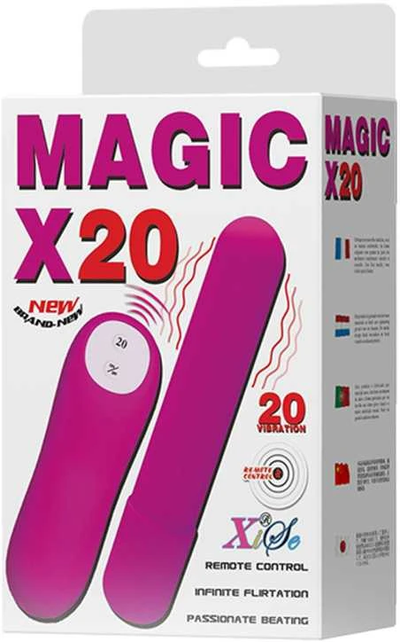 BAILE Bullet vibratorius 20 vibracijų, taškinė stimuliacija