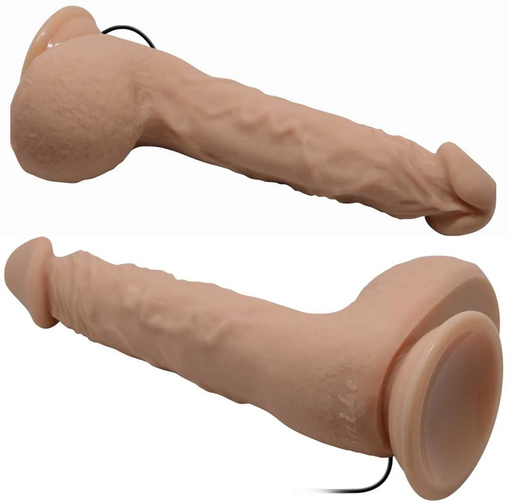 Baile Vibrators LYBAILE Top sex Toy Penis Dldo 25 cm with vibro Flesh