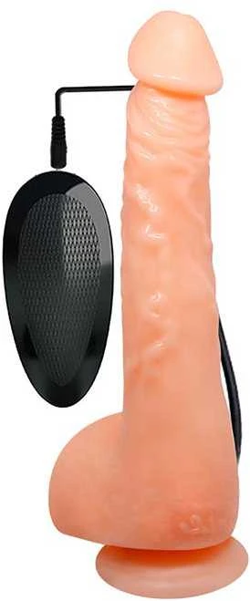 Baile Vibrators LYBAILE Top sex Toy Penis Dldo 25 cm with vibro Flesh
