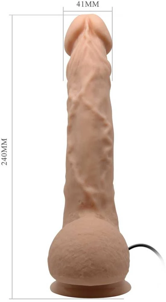Baile Vibrators LYBAILE Top sex Toy Penis Dldo 25 cm with vibro Flesh