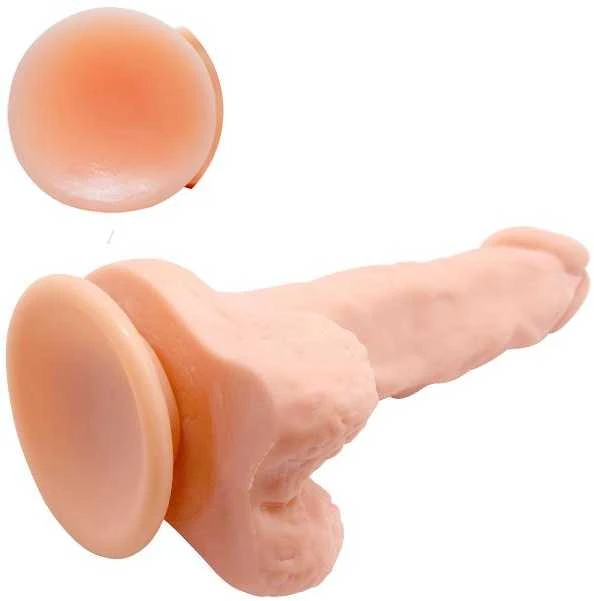 BAILE Varpos su sėklidės vibruojantis dildo siurbtukas stiprus