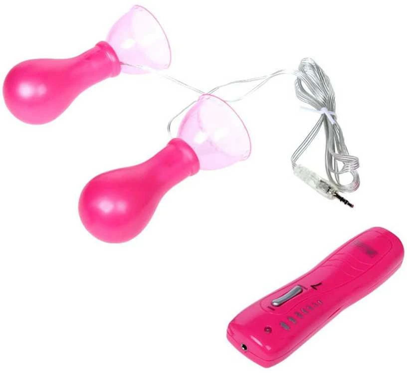 BAILE Vibruojantys krūtų spenelių siurbliai BDSM sex 7 režimai