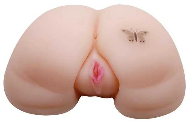 BAILE -REALISTIC VAGINA AND ASS, Vibration Rotation Šildymo funkcija Sekso pokalbis