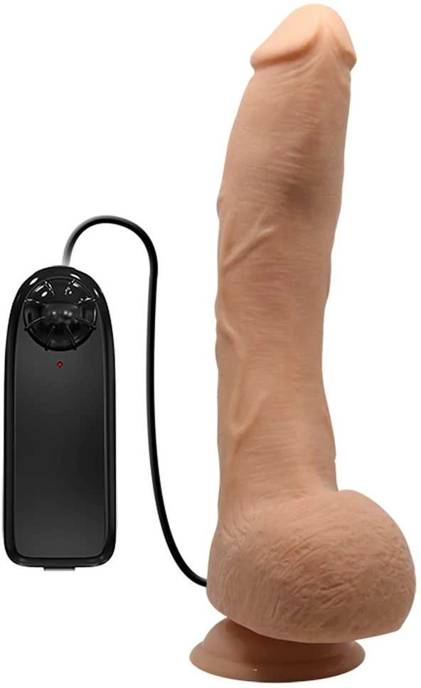LYBAILE Top sex Toy Penis Dldo with Vibro 26 cm Flesh