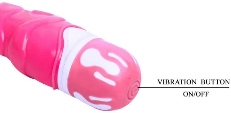 Baile Vibrators BAILE Classic G taško vibratorius, lenktas, 21 cm, 10 režimų