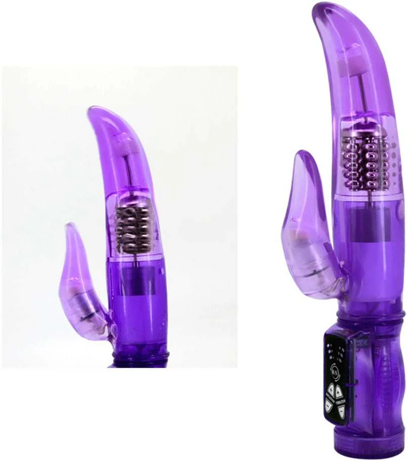 BAILE Bunny vibratorius G taško klitorio seksui 22cm