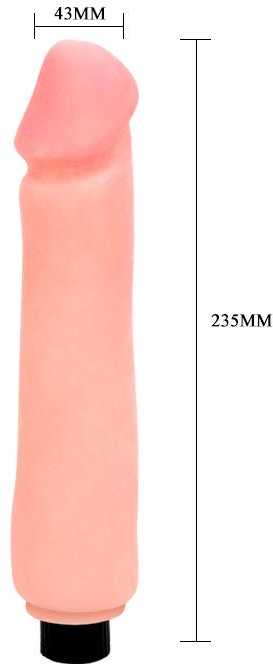 LYBAILE Cyberskin Big Vibe Flesh 24 cm