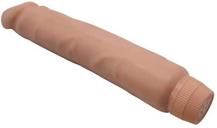 BAILE Realistinis vibratorius natūralus storas penis 22 cm