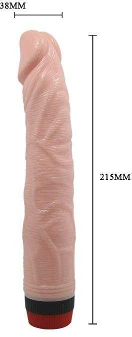 Baile Vibrators BAILE Realistinis vibratorius natūralus varpos narys 21cm