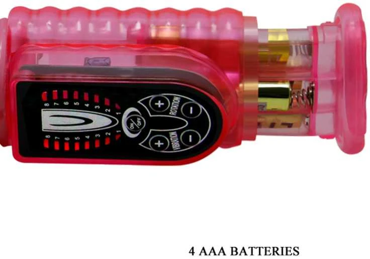 BAILE Vibrator su rotacinis klitorio masažuoklis 25cm 8 režimai