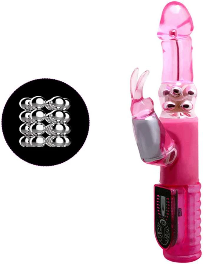 BAILE Vibrator su rotacinis klitorio masažuoklis 25cm 8 režimai
