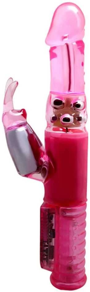 BAILE Vibrator su rotacinis klitorio masažuoklis 25cm 8 režimai