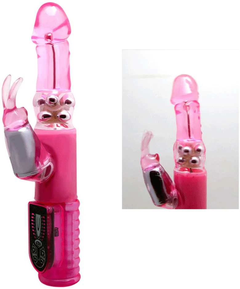 BAILE Vibrator su rotacinis klitorio masažuoklis 25cm 8 režimai