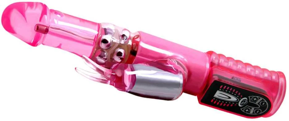 BAILE Vibrator su rotacinis klitorio masažuoklis 25cm 8 režimai