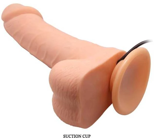 BAILE Vibruojanti dildo ir dirbtinis penis su nuotolinio valdymo pulteliu