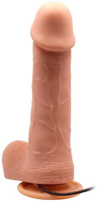 BAILE Vibruojanti dildo ir dirbtinis penis su nuotolinio valdymo pulteliu
