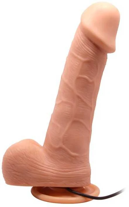 BAILE Vibruojanti dildo ir dirbtinis penis su nuotolinio valdymo pulteliu
