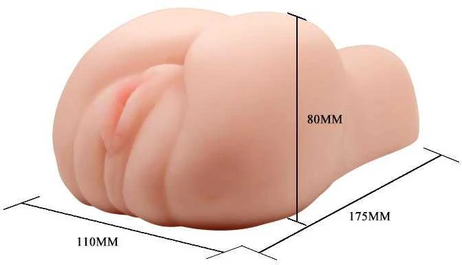 BAILE Vibruojantis masturbatorius dirbtinei vaginai ir analiniam ertmei