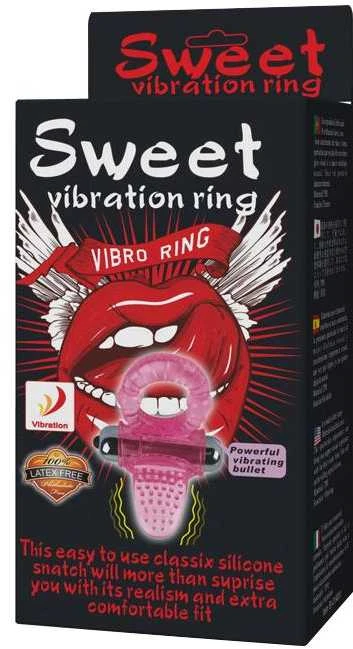LYBAILE Cock Ring,10 Functions vibe, Rožinė