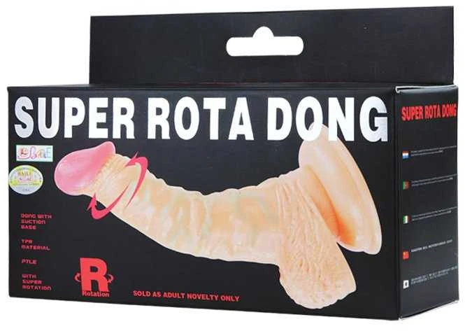 Baile Vibrators BAILE Vibruojantis styguotas tikroviškas penis su siurbtuku