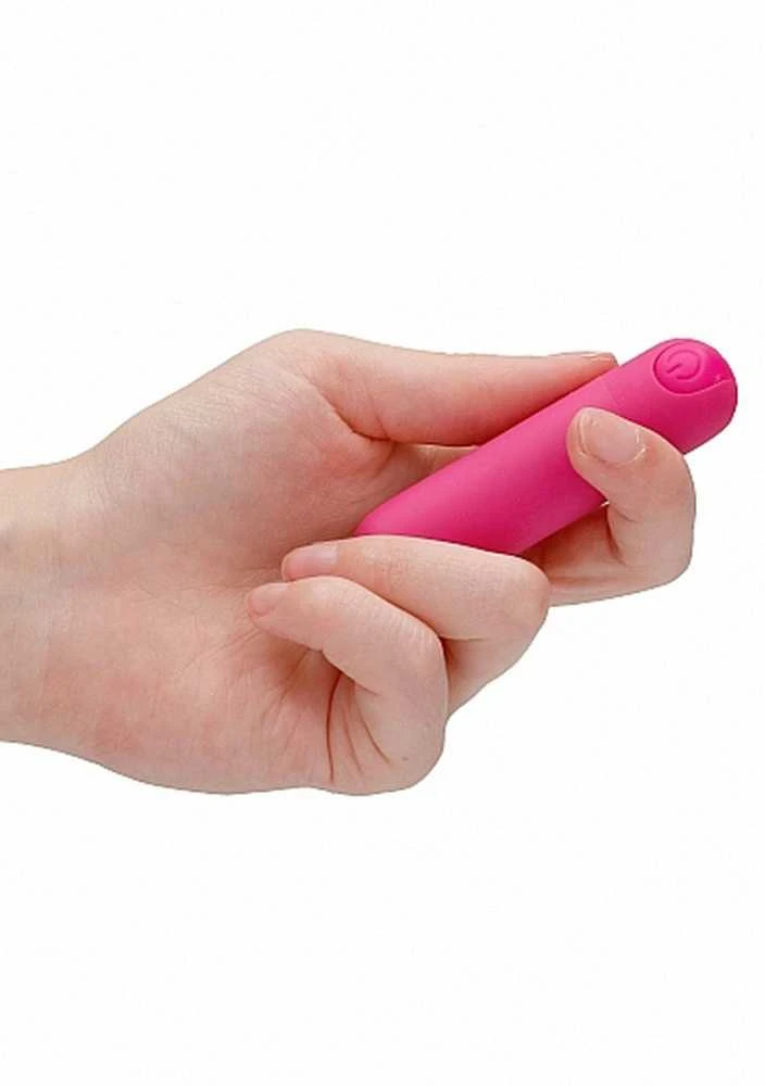 Shots Be Good Tonight 10 Speed Rechargeable Bullet - Rožinė