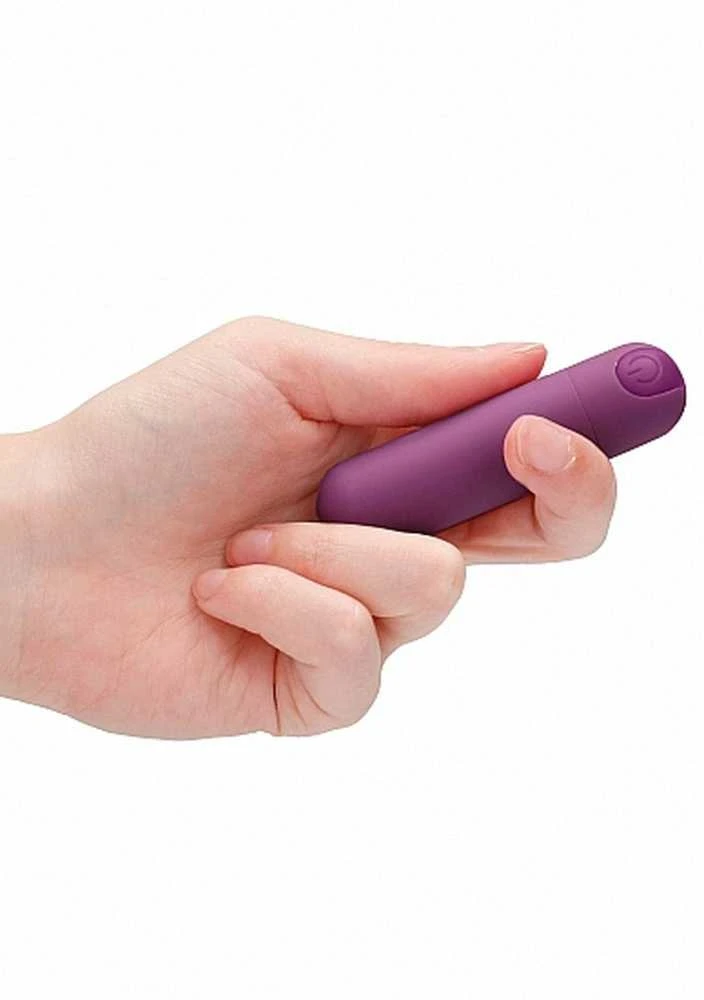 Shots Be Good Tonight 10 Speed Rechargeable Bullet - Violetinė