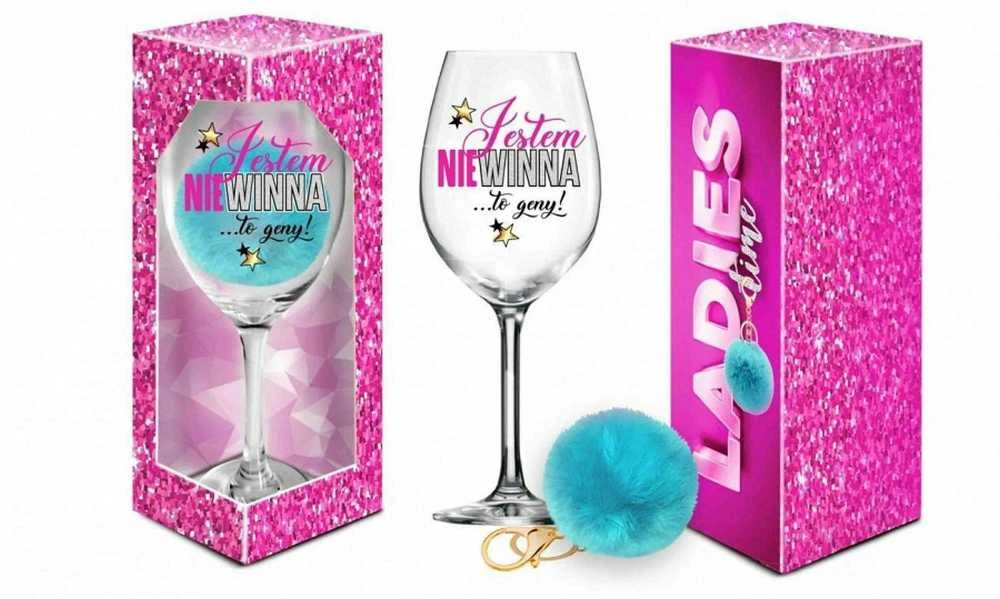 Bgtech Wine taurė dovana 700 užrašas Innocent